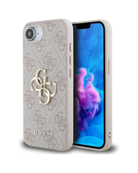 Case Guess 4G Big Logo for iPhone 16e pink