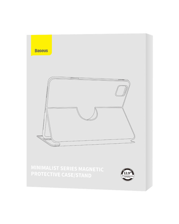 Baseus Minimalist Series IPad PRO 12.9 Magnetic protective case (black)