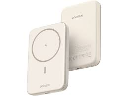 UGREEN 5000mAh Magnetic Wireless Power Bank Beige
