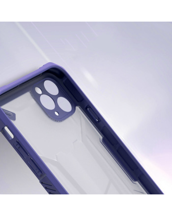 Fusion hybrid protect case Силиконовый чехол для Apple iPhone 13 Pro синий