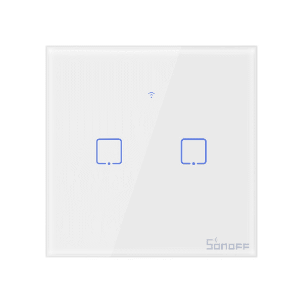 Smart Switch WiFi + RF 433 Sonoff T1 EU TX (2-channel) Smart Switch WiFi + RF 433 Sonoff T1 EU TX (2-channel)