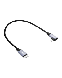 Угол Кабель USB type C | Ligtning 30cm AK-USB-55 30W сетки