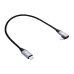 Угол Кабель USB type C | Ligtning 30cm AK-USB-55 30W сетки
