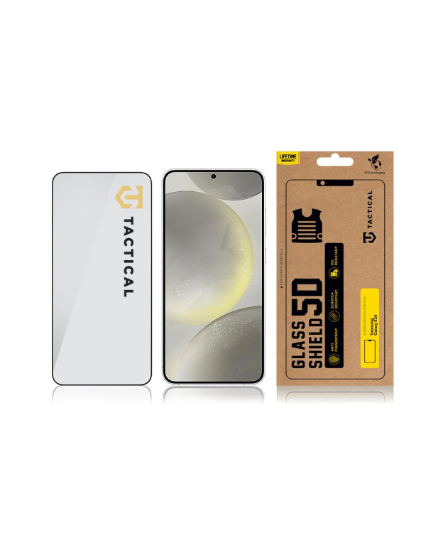 Tactical Glass Shield 5D for Samsung Galaxy S24 Black