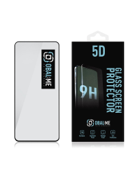 OBAL:ME 5D Glass Screen Protector for Infinix Smart 8 Black