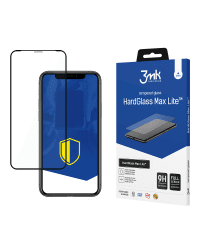Apple iPhone X Black - 3mk HardGlass Max Lite™ screen protector