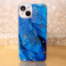 Силиконовый чехол Fusion Gold Glam Blue для Samsung S921B Galaxy S24