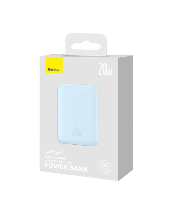 Powerbank Baseus Magnetic Mini 10000mAh 20W MagSafe (синий)