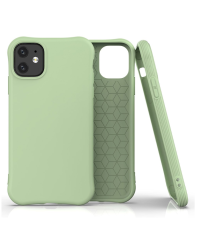 Fusion Solaster Back Case Силиконовый чехол для Apple iPhone 11 Зеленый