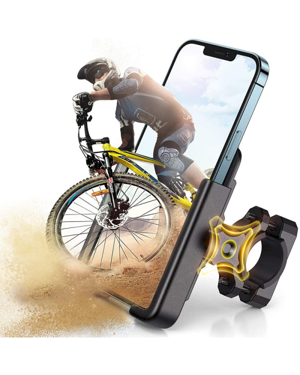 Wozinsky Metal Bike Smartphone Handlebar Mount Black (WBHBK3)