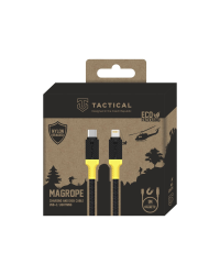 Tactical MagRope USB-C|Lightning 1m черный | Желтый