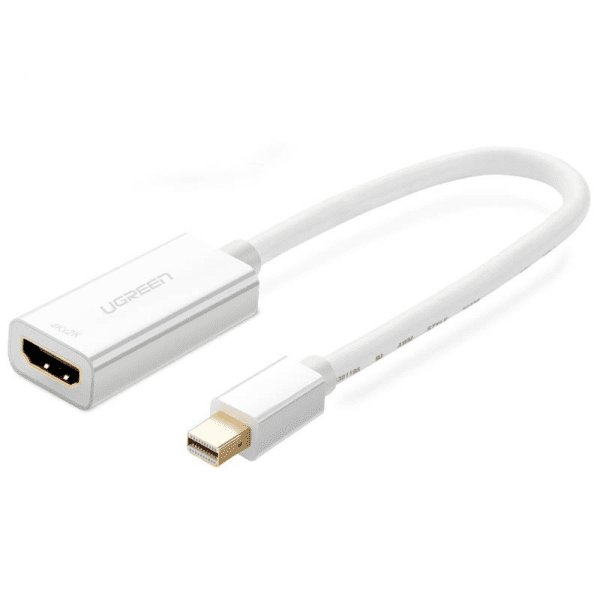 Mini DisplayPort to HDMI Adapter UGREEN MD112, 4K (white)