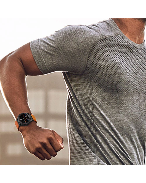 Tech-Protect Nylon Pro Strap for Garmin Fenix ââ5|6|6 Pro|7 - Dark Green