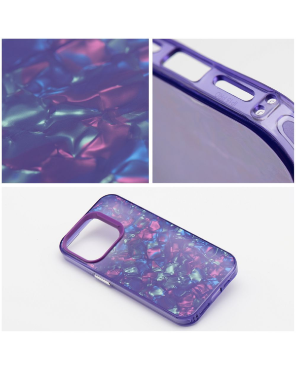 Fusion Tutti Frutti Силиконовый чехол для Apple iPhone 16 фиолетовый