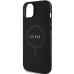 Guess GUHMP15SPSAHMCK iPhone 15 6.1" czarny|black hardcase Saffiano MagSafe
