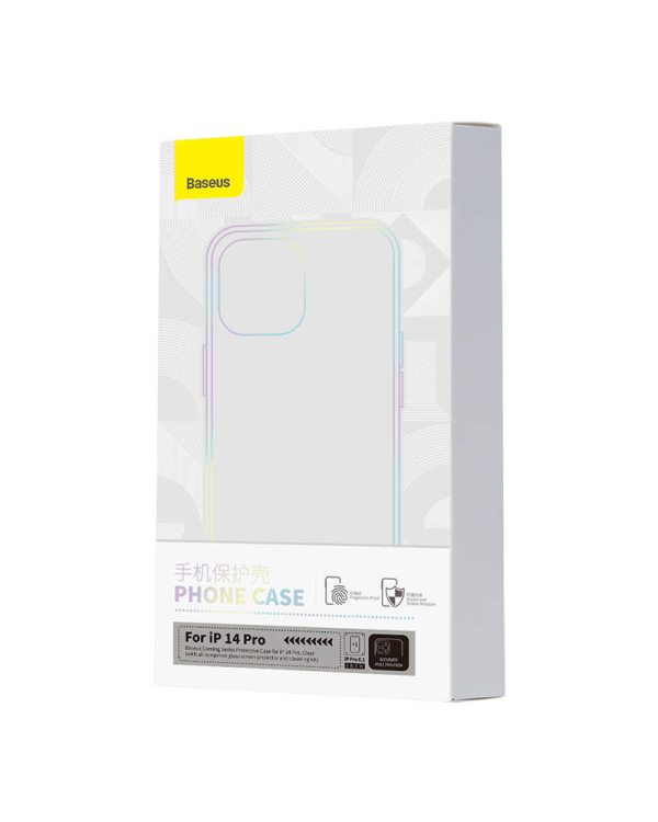 Transparent Case and Tempered Glass set Baseus Corning for iPhone 14 Pro