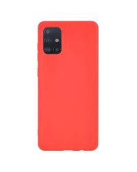 Fusion Soft Matte Back Case Силиконовый чехол для Samsung G770 Galaxy S10 Lite / A915 Galaxy A91 Красный
