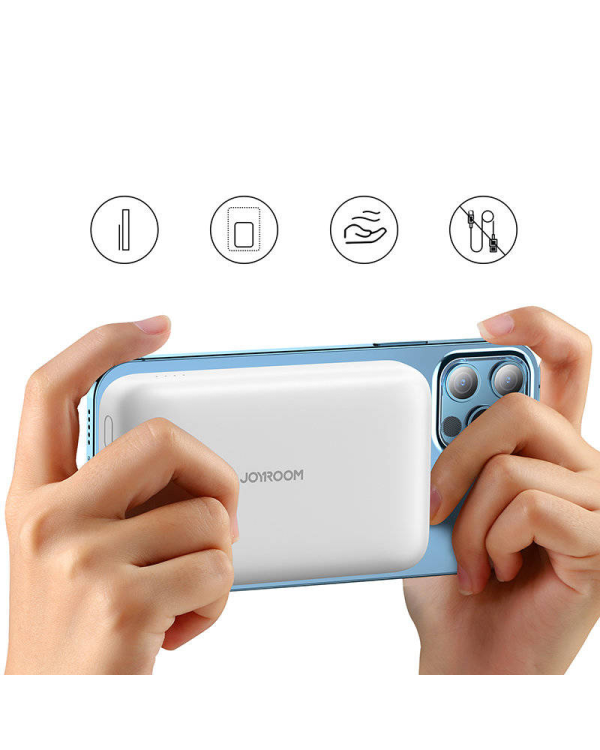 Joyroom JR-W020 power bank 10000mAh | 20W | PD | Magsafe 15W | синий