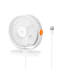 Baseus Serenity desktop oscillating fan (white)