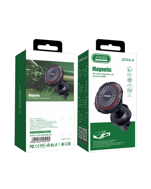 Jokade JE004-A универсальный автомобильный держатель с магнитом черный