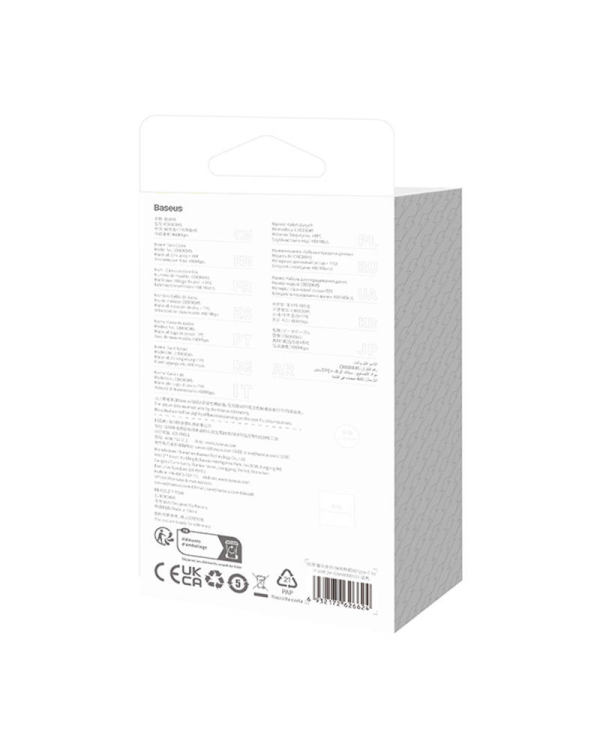 Кабель быстрой зарядки Baseus USB-C to Coolplay Series 1 м, 20 Вт (фиолетовый)