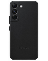 EF-VS901LBE Samsung Leather Cover for Galaxy S22 Black