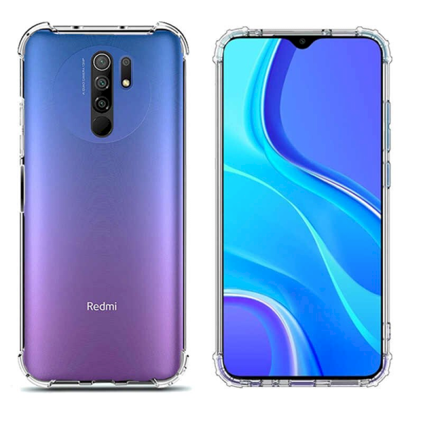 Fusion Anti Shock 0.5 mm Силиконовый чехол для Xiaomi Redmi 9 Прозрачный