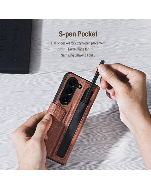 Дополнительное изображение книги «Nillkin Aoge Case for Samsung Galaxy Z Fold 5 Black»