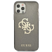 Guess GUHCP12LPCUGL4GBK iPhone 12 Pro Max 6,7" czarny|black hard case Glitter 4G Big Logo