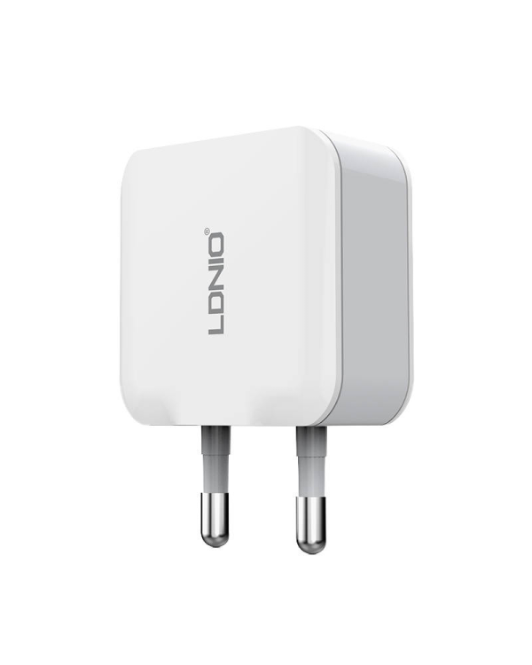 Wall charger  LDNIO A2201 2USB +  USB-C cable