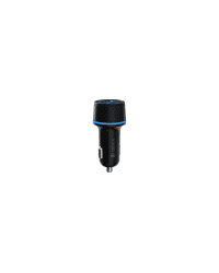 Devia car charger Extreme PD QC 3.0 52,5W 1x USB-C 1x USB black