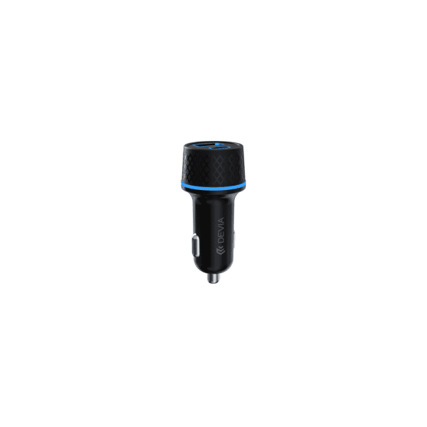 Devia car charger Extreme PD QC 3.0 52,5W 1x USB-C 1x USB black