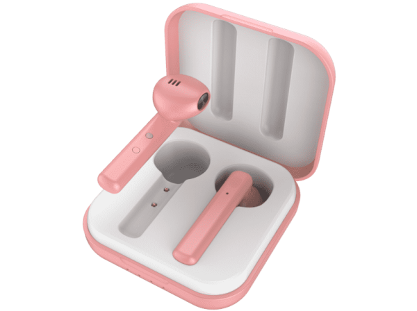 Ledwood TWS Airpods Bluetooth 5.0 Беспроводные Наушники с Микрофоном (MMEF2ZM/A) Розовые