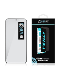 OBAL:ME Privacy 5D Glass Screen Protector for Samsung Galaxy S25 Black