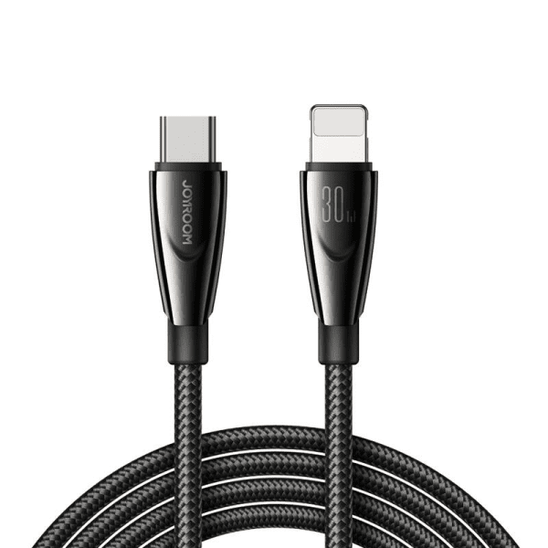 Кабель Pioneer 30W USB C to Lightning SA31-CL3 | 30W| 1,2 м (черный)