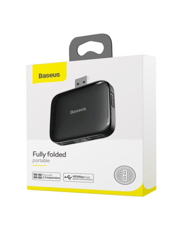 Baseus CAHUB-CW01 Хаб - Разделитель 4 x USB 2.0 черный