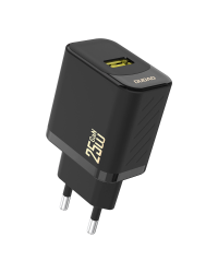 Зарядное устройство Dudao A27S 25W GaN USB-A - черный