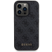 Zestaw Guess GUBPM5P15L4GEMGK iPhone 15 Pro 6.1" hardcase + Powerbank 5000mAh MagSafe czarny|black 4G Metal Logo