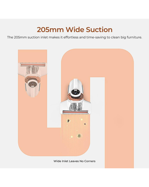 JIGOO J300 пылесос против клещей для матраса | дивана со съемным контейнером