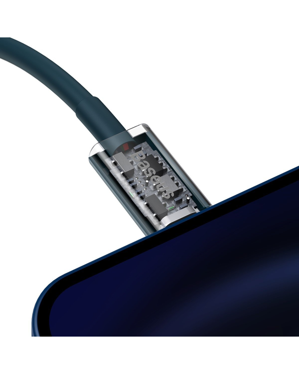 Baseus Superior Series Кабель USB-C к iP, 20 Вт, PD, 2 м (синий)