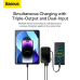 Powerbank Baseus Qpow PRO with cable, 10000mAh, 22.5W (Black)
