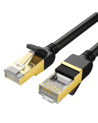 Ugreen Ethernet patchcord cable RJ45 Cat 7 STP LAN 10Gbps 2m black (11269)