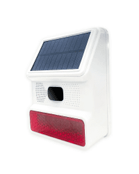 Беспроводной открытый солнечный свет стробоскопа сирены PE-523 PGST