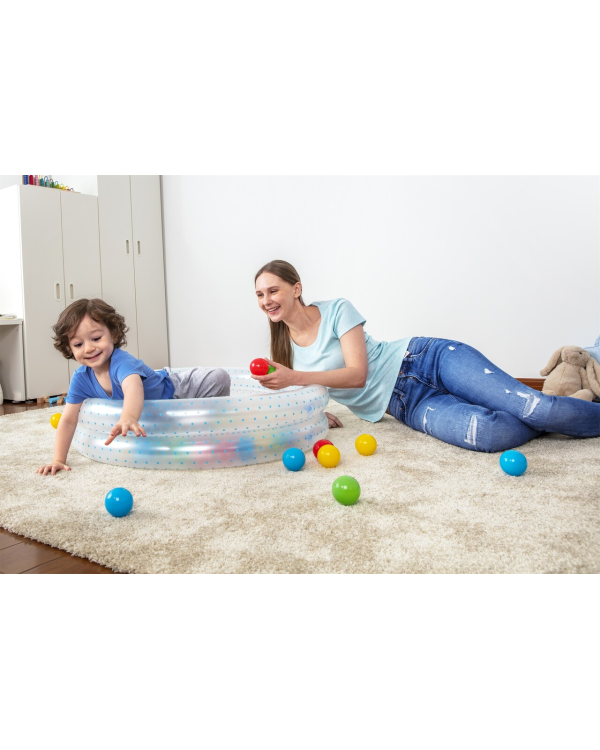 Голубой бассейн 91х20 см + шары BESTWAY