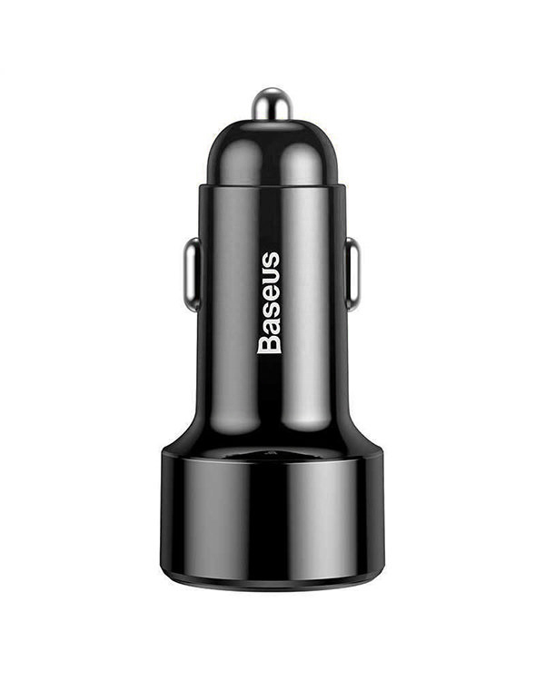 Baseus CCMLC20C-01 Автомобильная зарядка USB-C | USB | 3A | 45W | Quick Charge 4.0 Черная