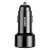 Baseus CCMLC20C-01 Автомобильная зарядка USB-C | USB | 3A | 45W | Quick Charge 4.0 Черная