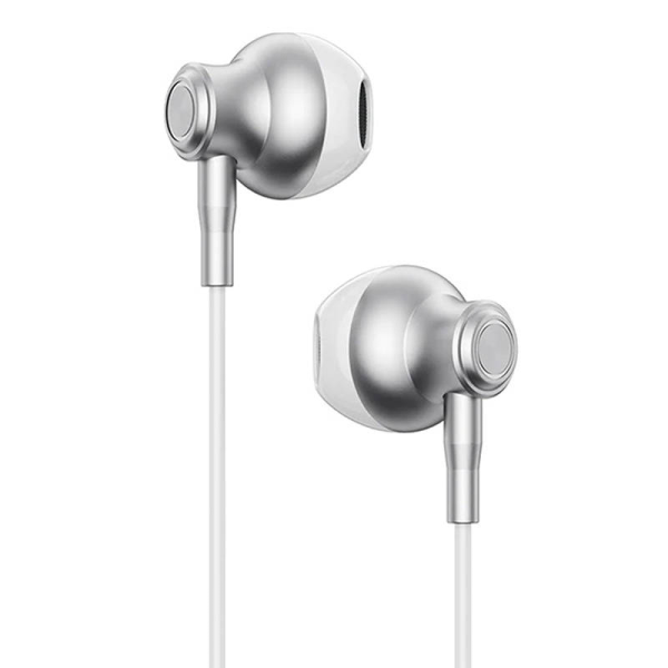 Проводные наушники JR-EC07, Type-C (серебристый)