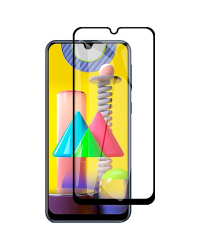 Fusion Full Glue 5D Tempered Glass Защитное стекло для экрана Samsung M317 Galaxy M31S Черное