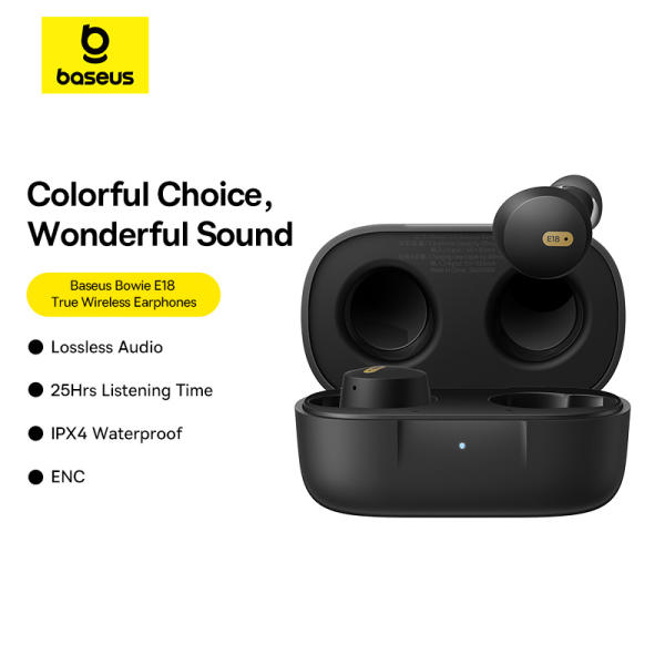 Baseus Bowie E18 True Wireless Earphones Cosmic | черный
