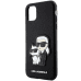 Karl Lagerfeld PU Saffiano Karl and Choupette NFT Чехол для iPhone 11 черный
